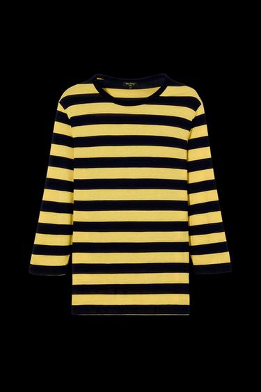 Zara STRIPED T-SHIRT BOBBY GILLESPIE X ZARA - Striped - Image 0