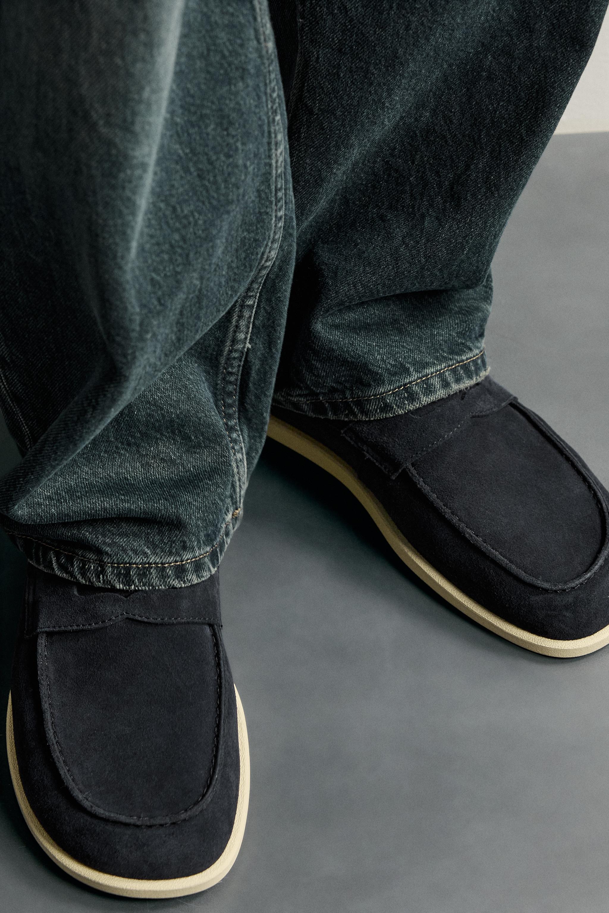 MOCASSINS EN CUIR BAREFOOT