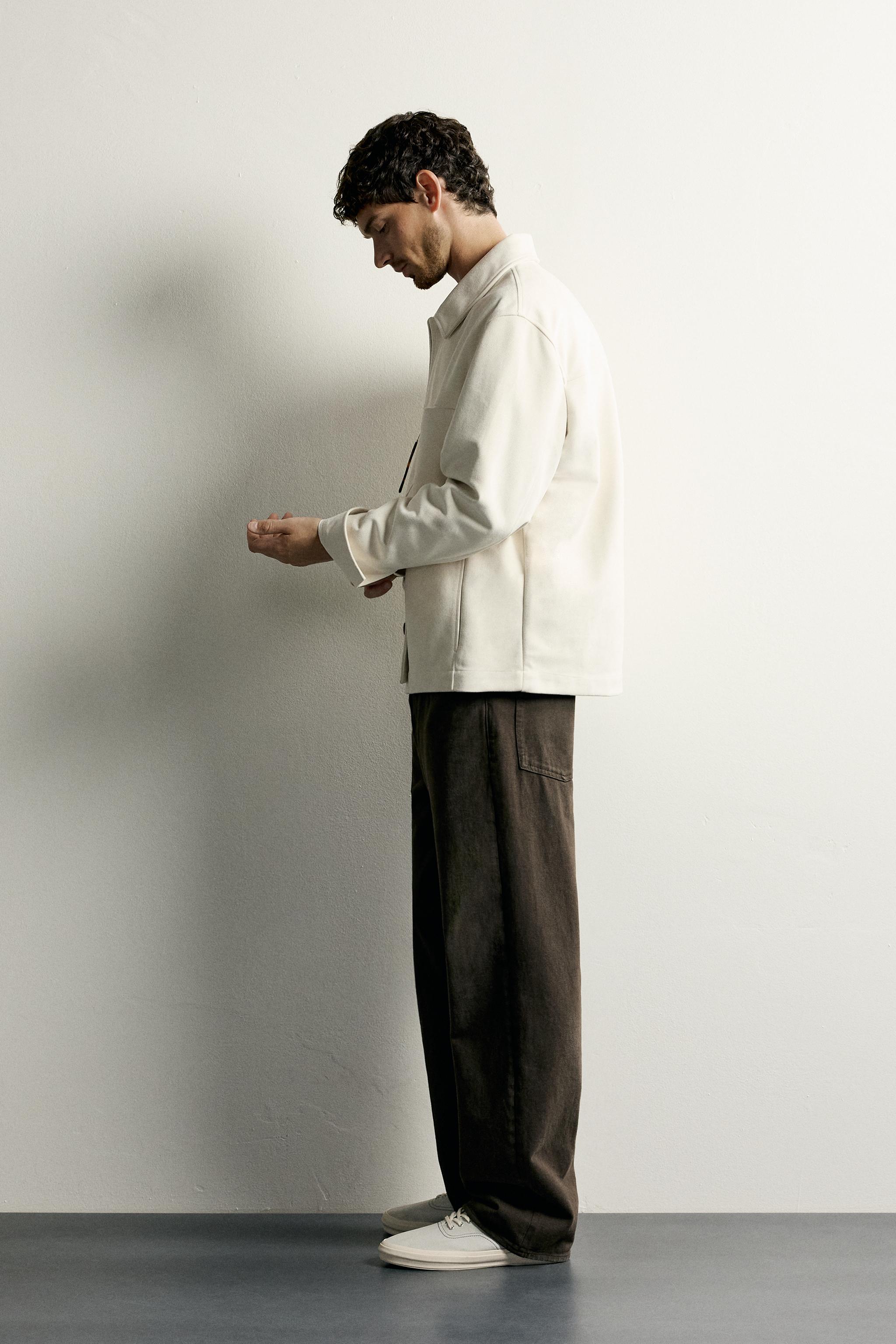 SURCHEMISE REGULAR FIT EFFET DAIM