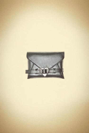 HEART DETAIL BAG - Silver by Zara