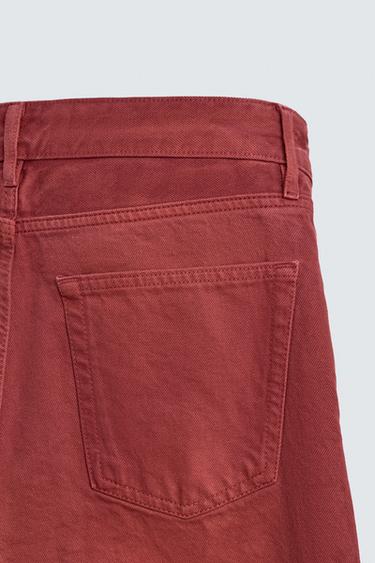 JEAN FLARE FIT - Rouge de Zara - Image 9