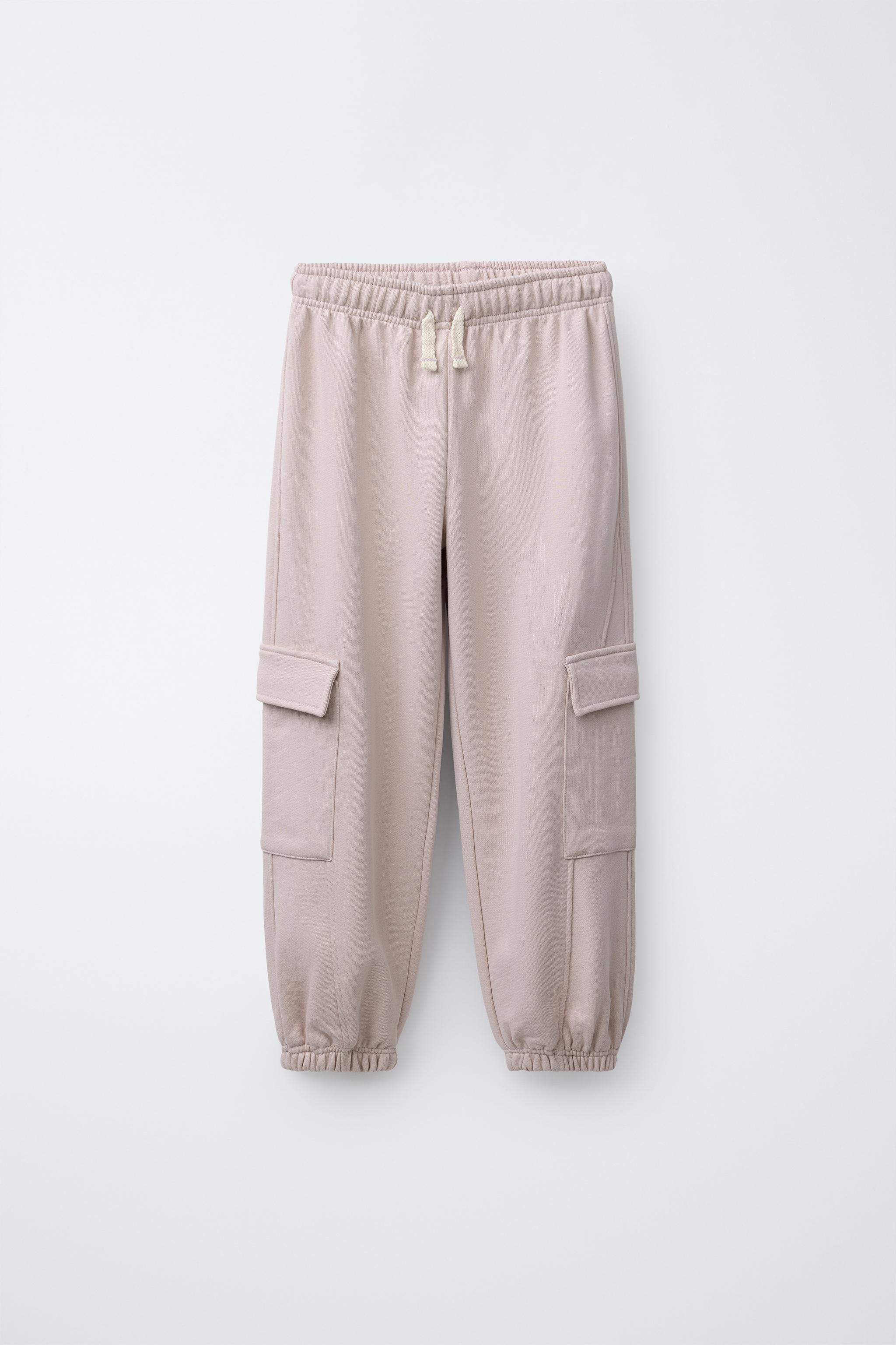 CARGO JOGGING PANTS - Pink | ZARA United States