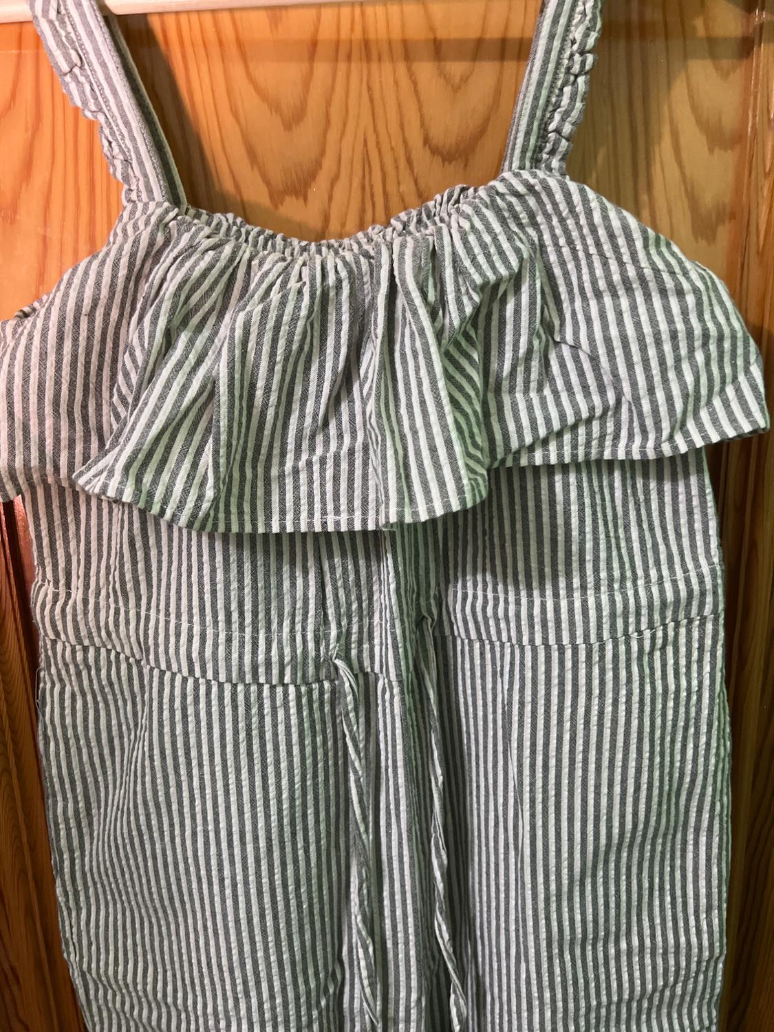 STRIPED JUMPSUIT WITH RUFFLES - Image 2