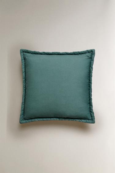 HOUSSE DE COUSSIN ÉDREDON ENFANT RÉVERSIBLE - Bleu / Vert de Zara - Image 3