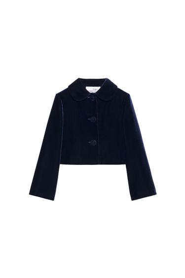VELVET JACKET SOSHIOTSUKI x ZARA - Dark navy by Zara