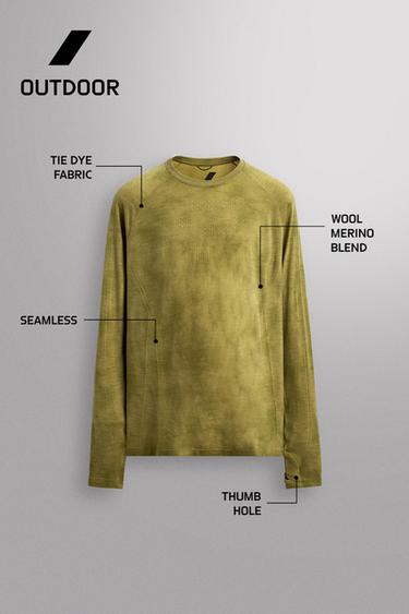 FIRST LAYER WOOL BLEND T-SHIRT - Oil by Zara - Image 7