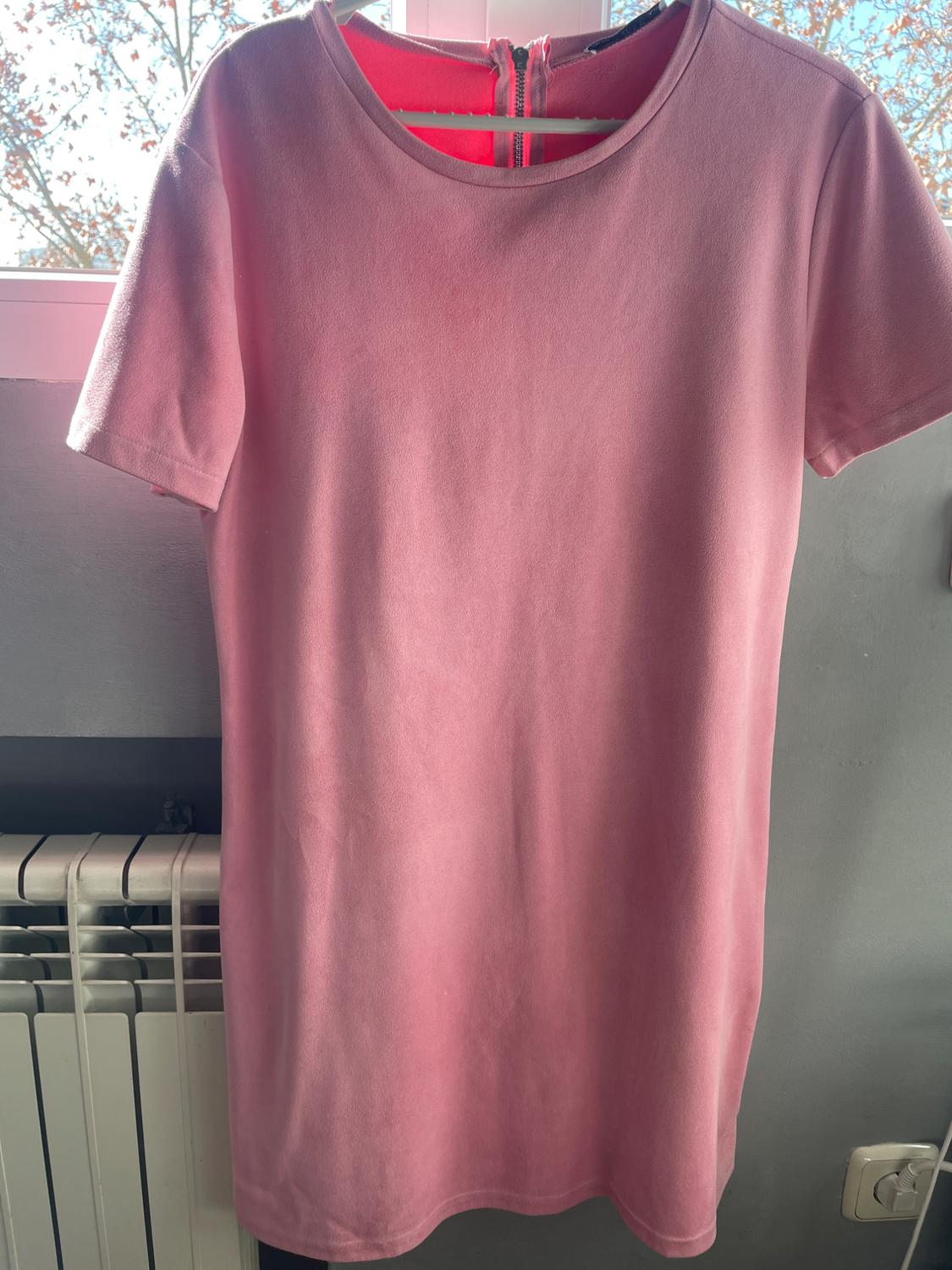 SUEDE EFFECT DRESS - Image 2