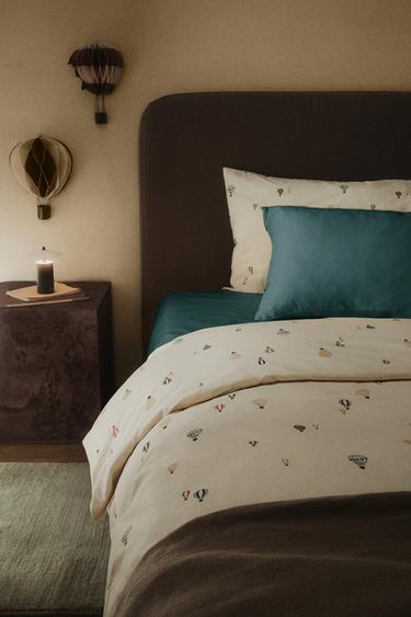 HOUSSE DE COUETTE ENFANT BALLONS - Multicolore de Zara