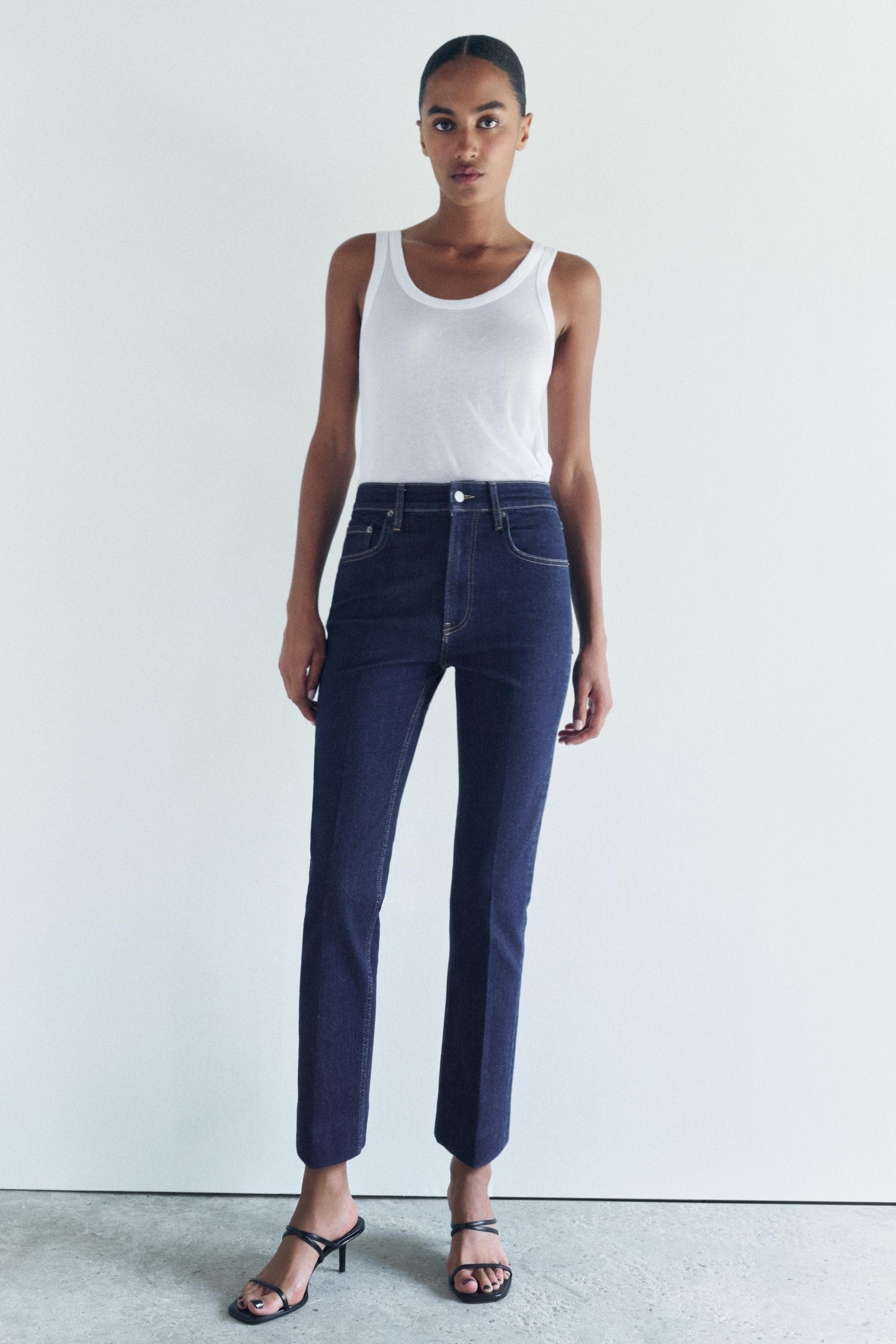 Zara jean taille haute sale