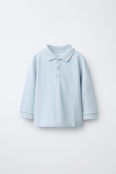 BASIC-PIKEE-POLOSHIRT - Hellblau von Zara - Bild 0