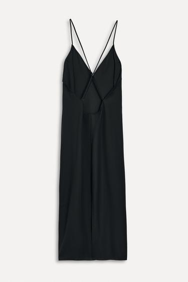 SLIP DRESS WITH MULTIWAY STRAPS 50TH ANNIVERSARY - Black by Zara - Image 2