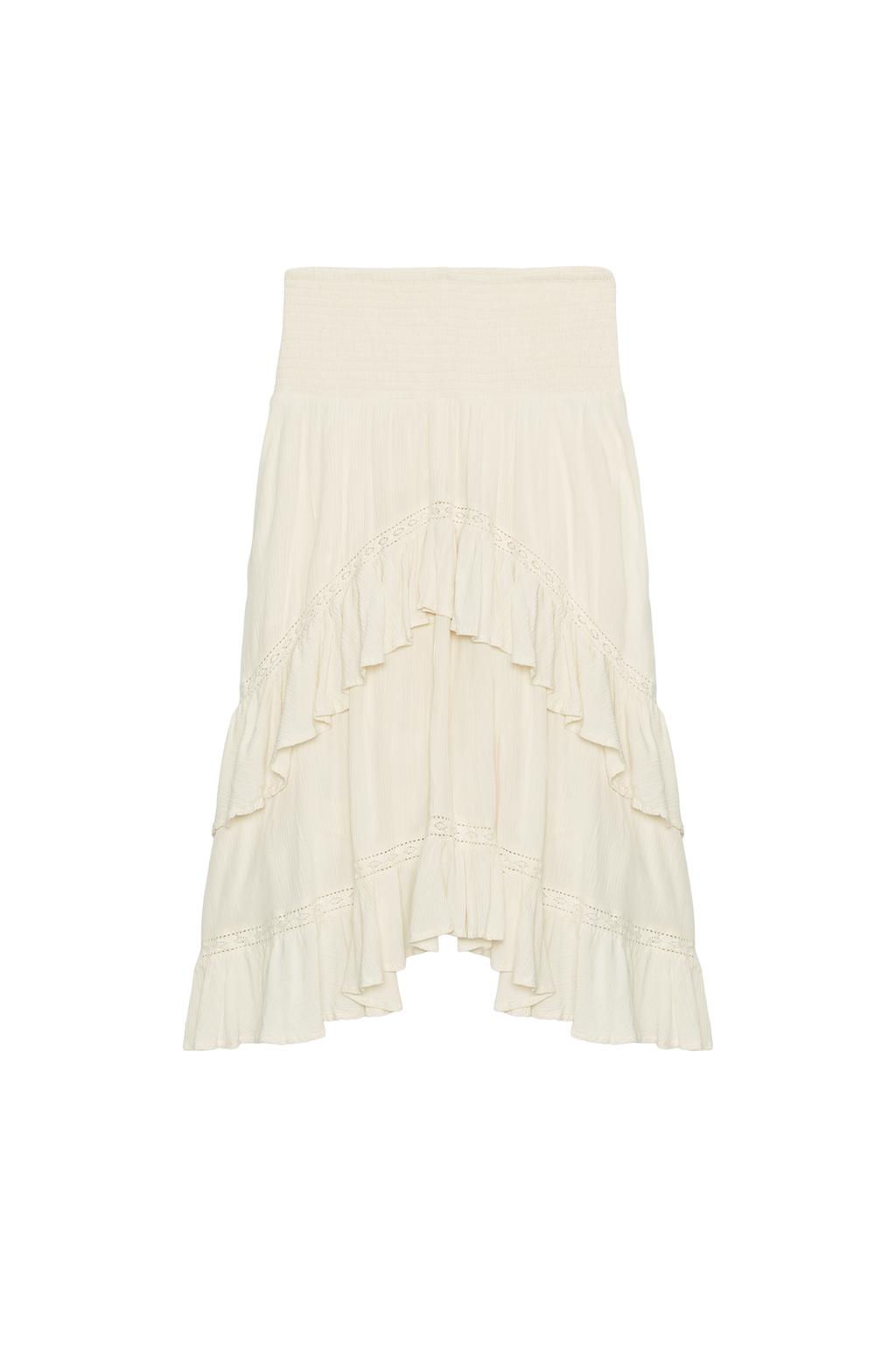 RUFFLED MIDI SKIRT - image 3