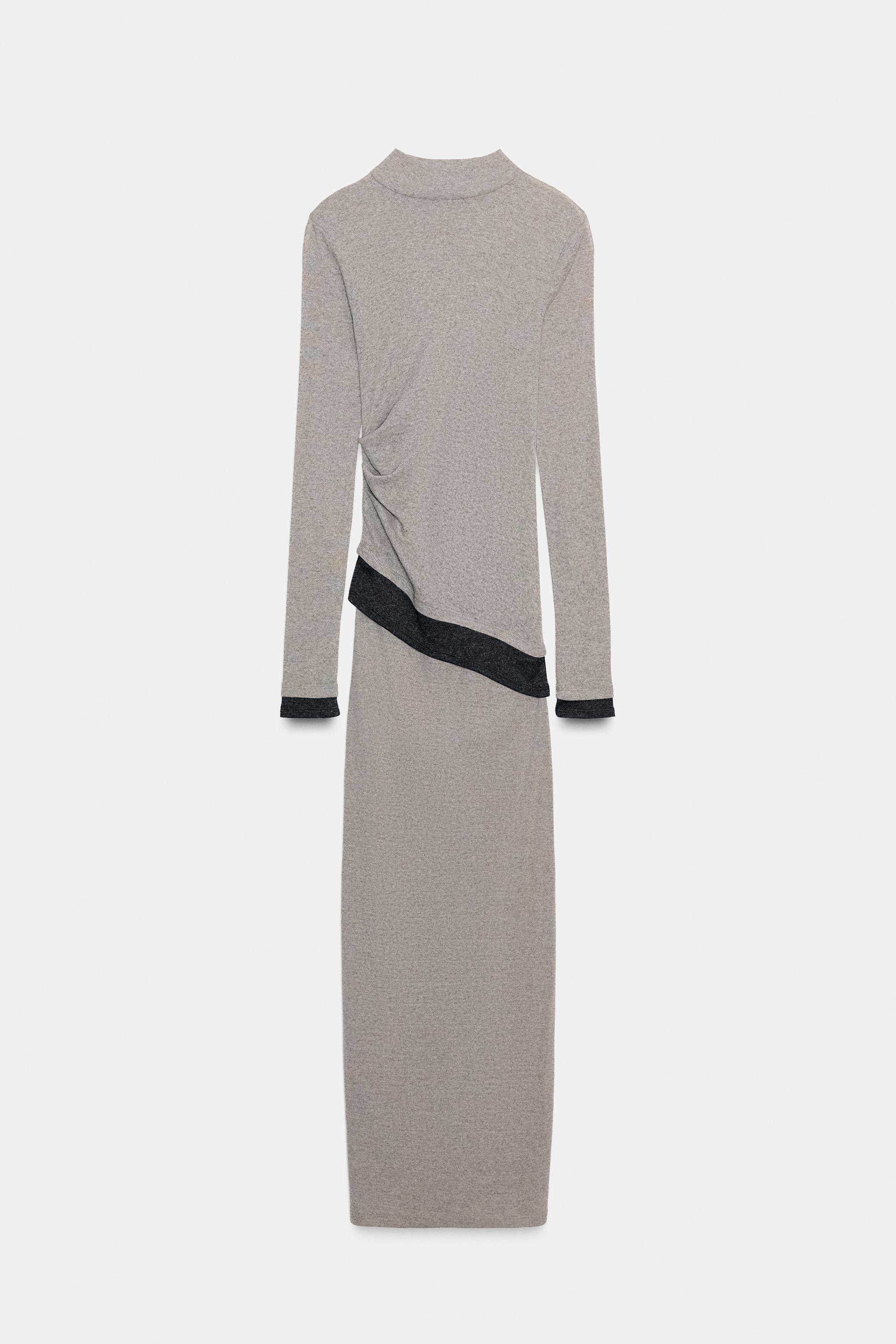 LONG DOUBLE EFFECT DRESS