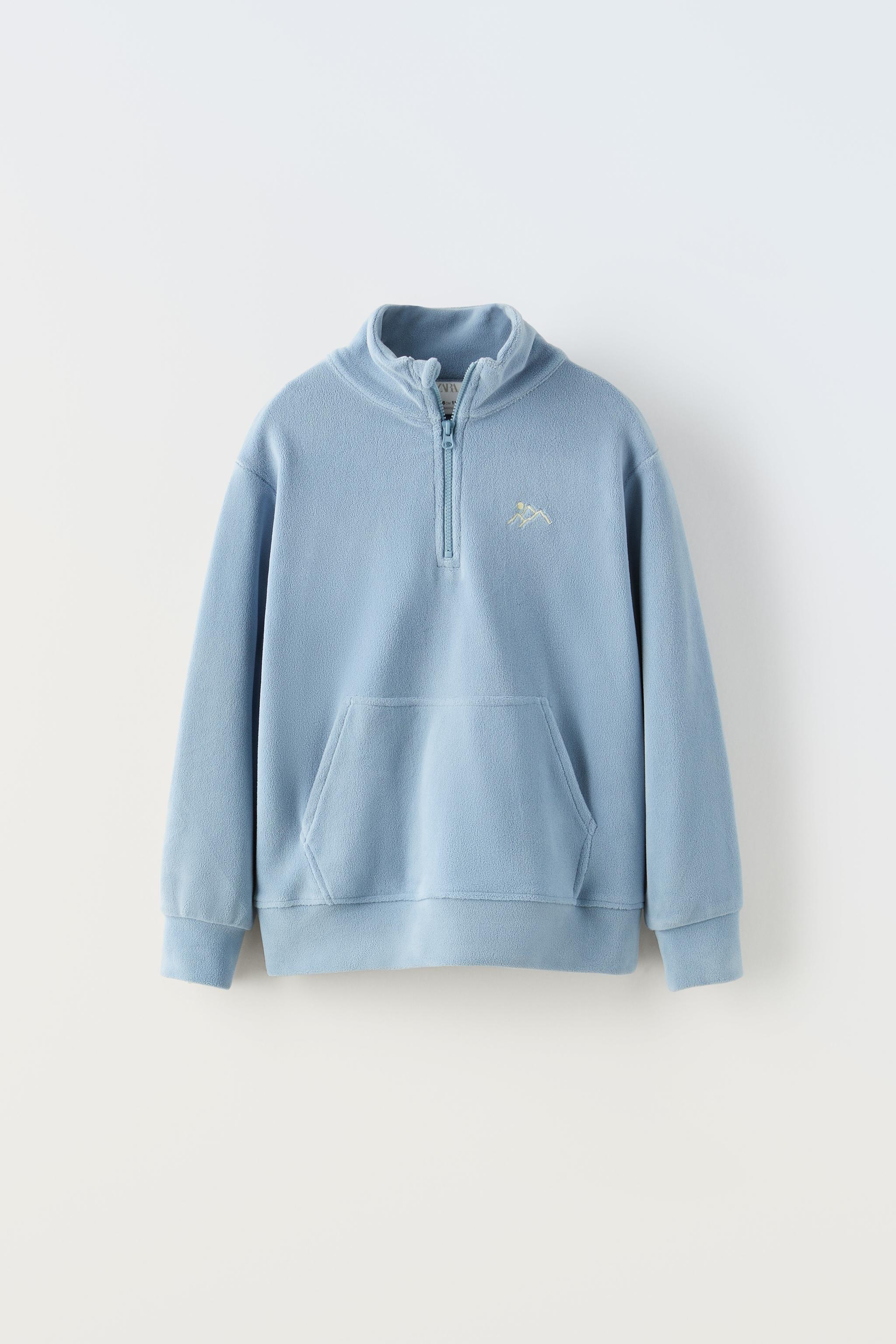 Champion sweater zipper on sale zara