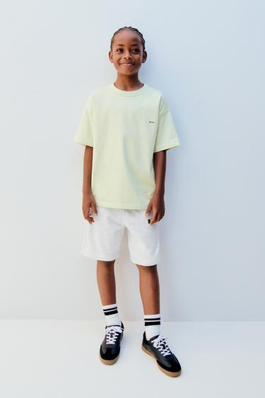 BERMUDA BÁSICA ETIQUETA - Gris vigoré de Zara