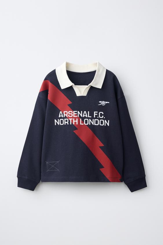 ARSENAL F.C. © PRINTED POLO - Navy blue by Zara - Image 0