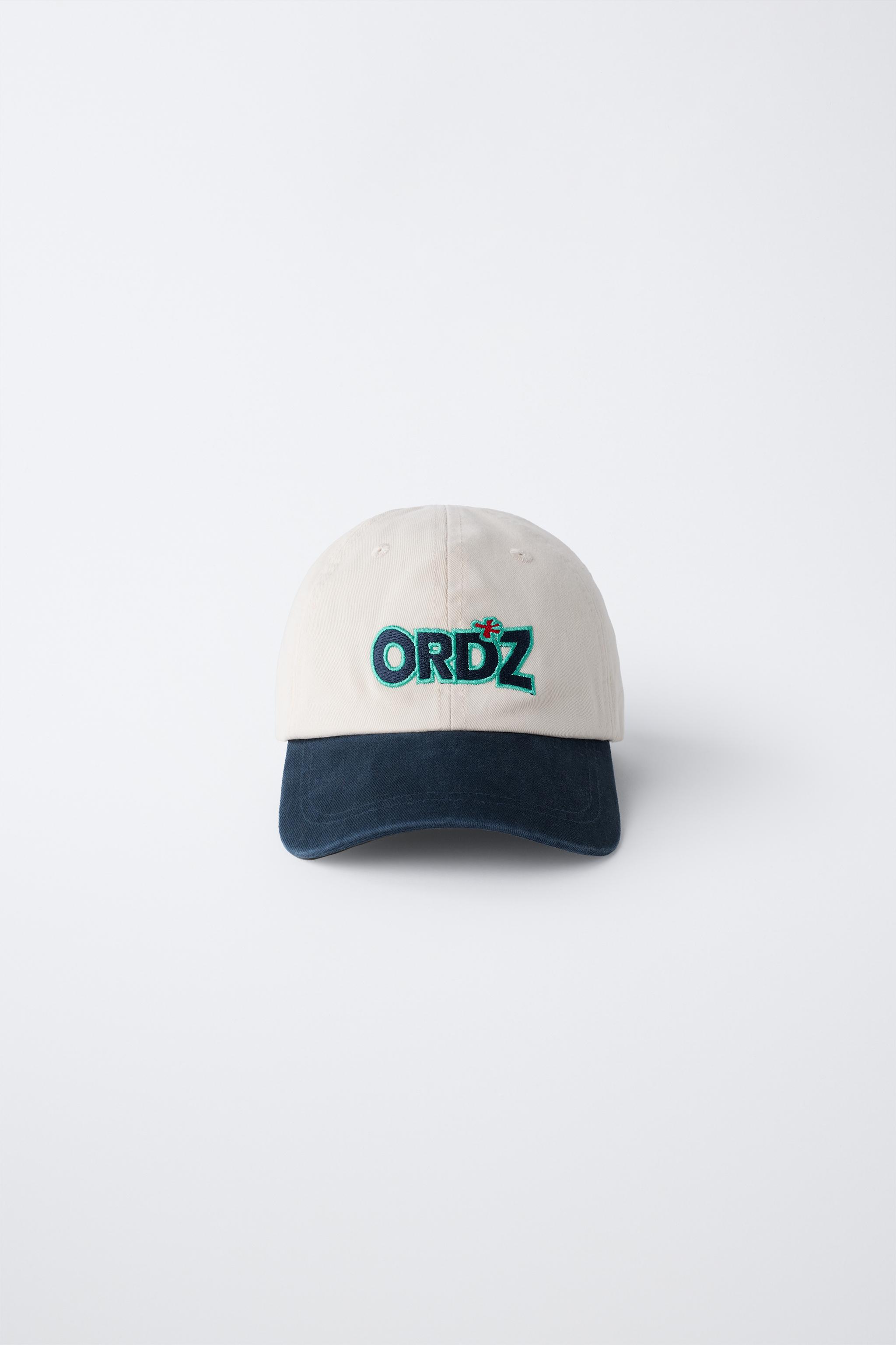 EMBROIDERED LOGO CAP