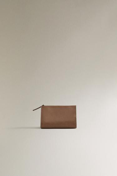 ΔΕΡΜΑΤΙΝΗ ΚΟΣΜΗΜΑΤΟΘΗΚΗ ΤΑΞΙΔΙΟΥ - Καφέ του Zara