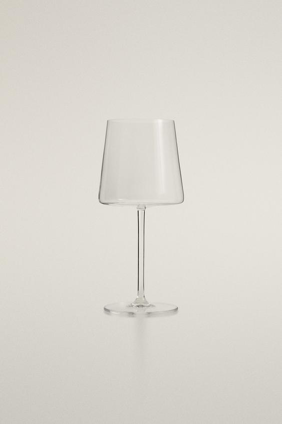 Zara CONICAL CRYSTALLINE GLASS - Transparent - Image 0