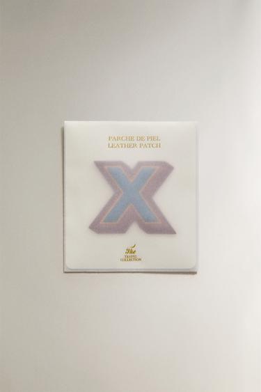 LEATHER LETTER A PATCH - Multicoloured by Zara - Image 3