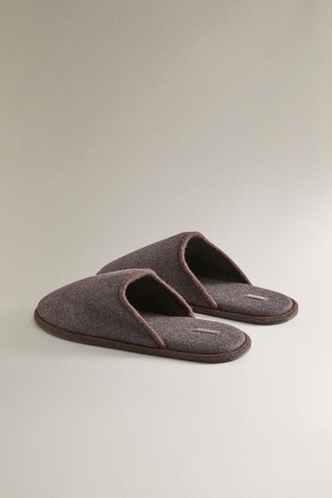 COSY SLIPPERS - Brown by Zara - Image 3