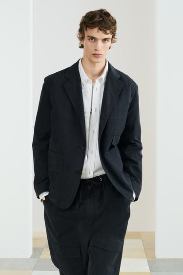 STRPD BLZR - Marino oscuro de Zara