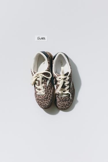 BAMBA LEOPARDO - Marrón de Zara