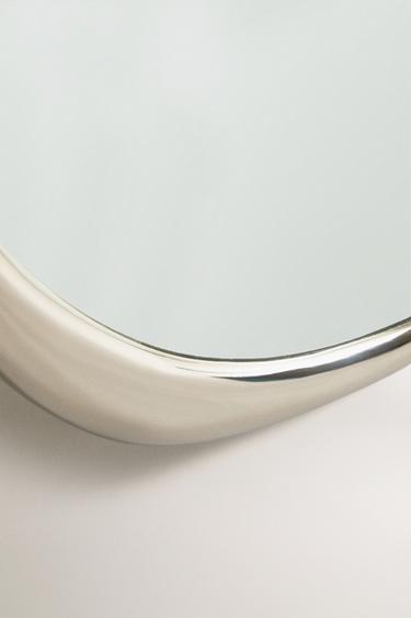 MIROIR ALUMINIUM IRREGULIER - Argent de Zara - Image 1
