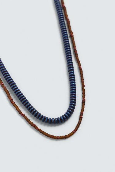 COLLARES COMBINADOS PACK 2 AARON LEVINE X ZARA - varios de Zara