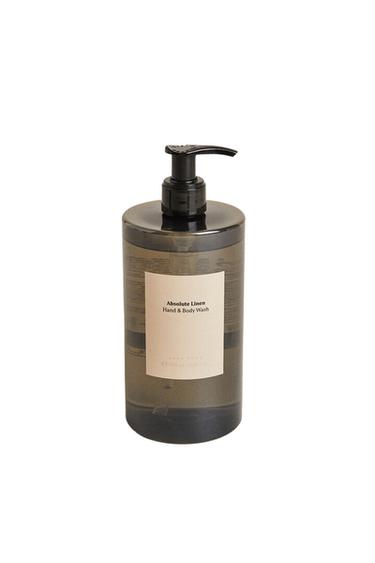 Zara （500毫升）“ABSOLUTE LINEN”純粹亞麻系列洗手液和沐浴露 - 芥末色