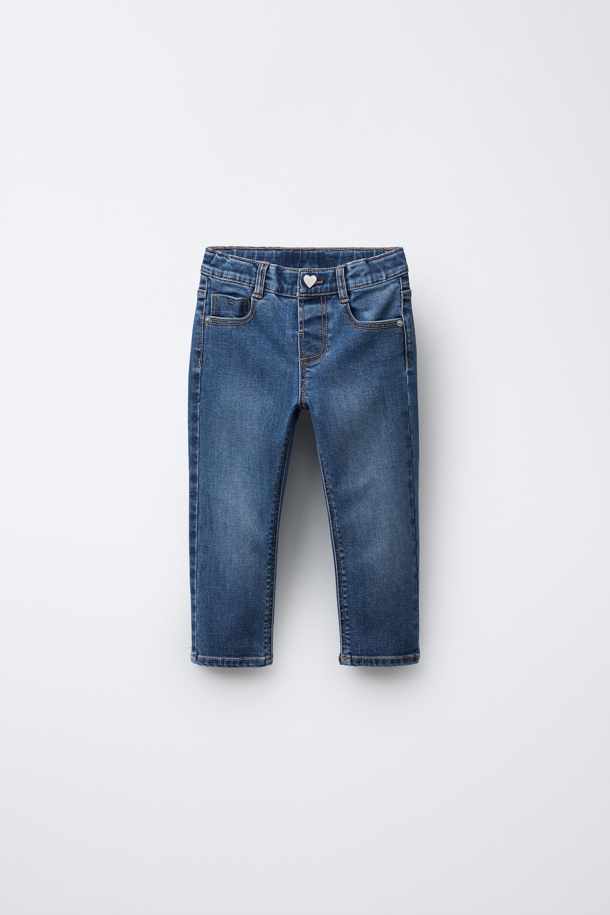 SKINNY DENIM PANTS - Blue | ZARA United States