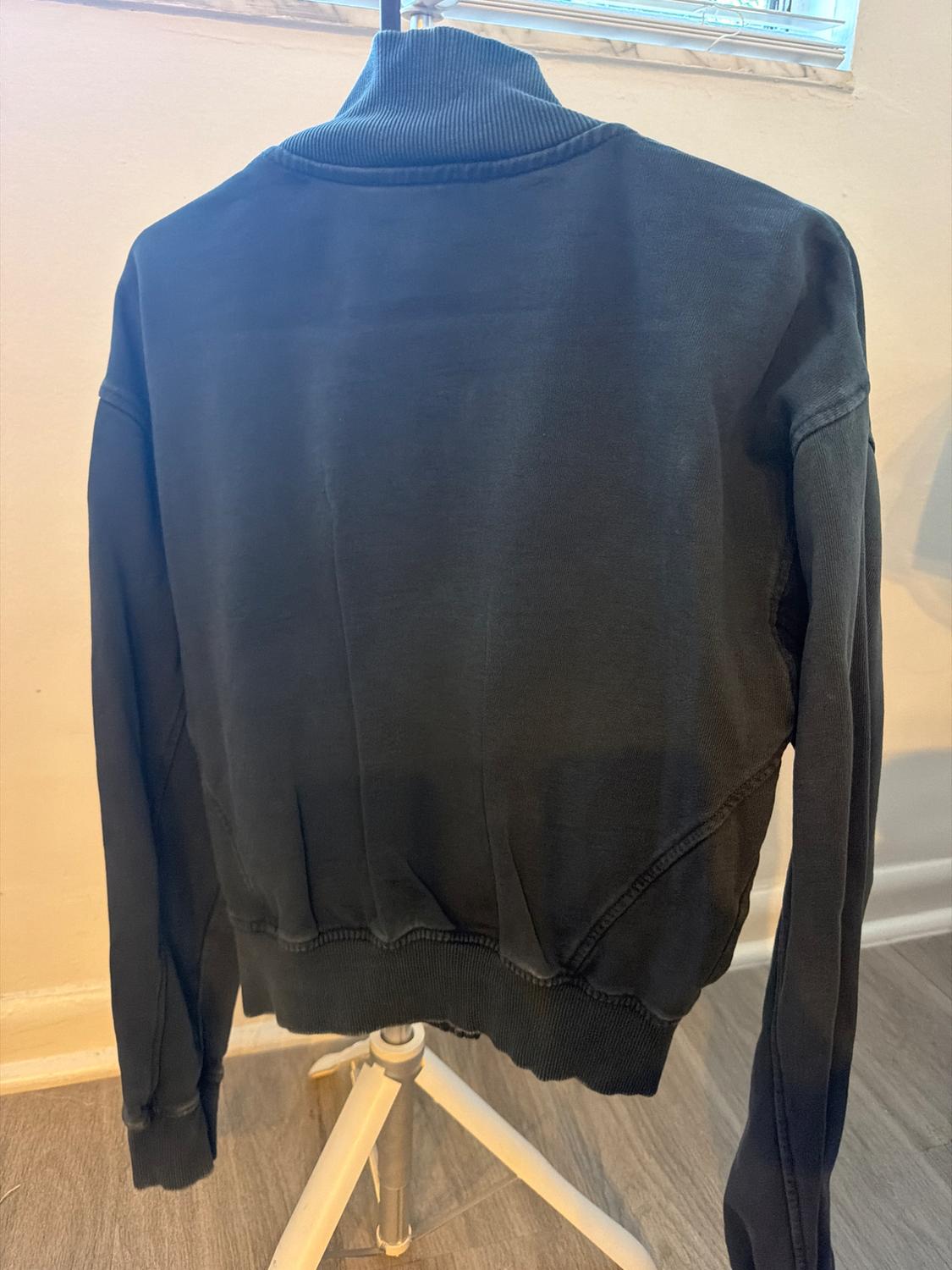 RIB ZIP SWEATSHIRT - Image 3