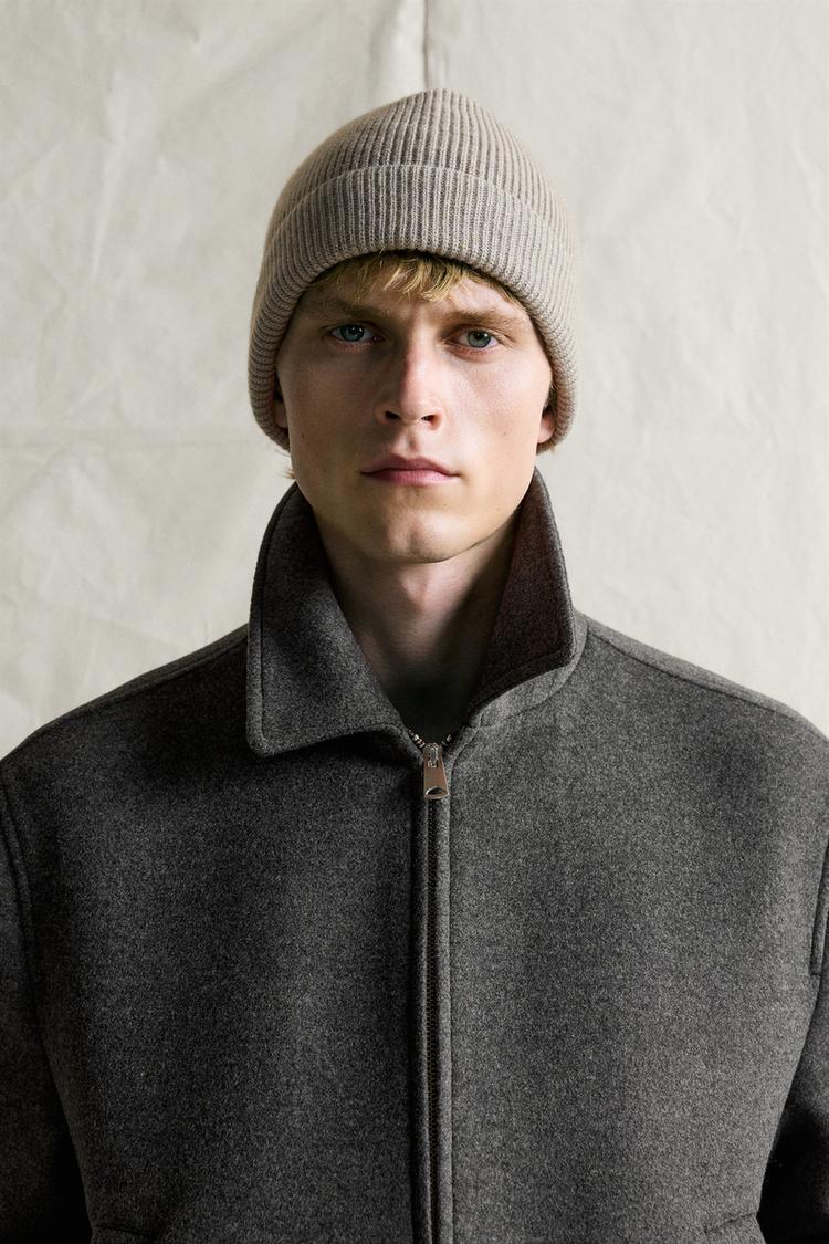 GORRO PUNTO LANA - CASHMERE