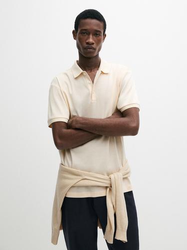 Zara Short sleeve cotton polo shirt - 319