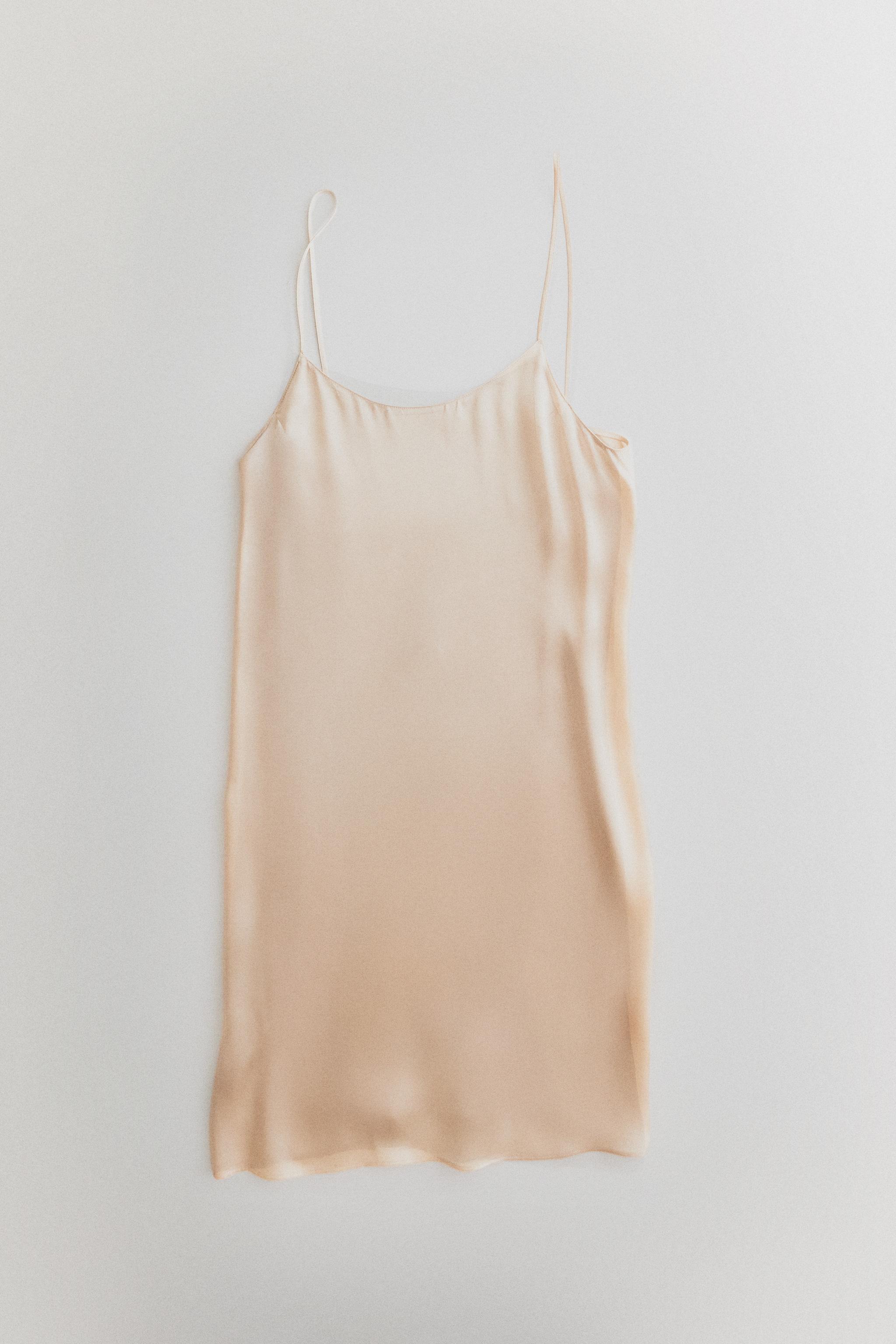MULBERRY SILK SHORT NIGHTGOWN