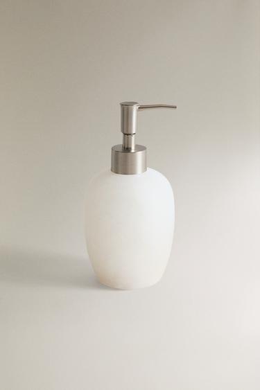 Zara ALABASTER SOAP DISPENSER - White - Image 0