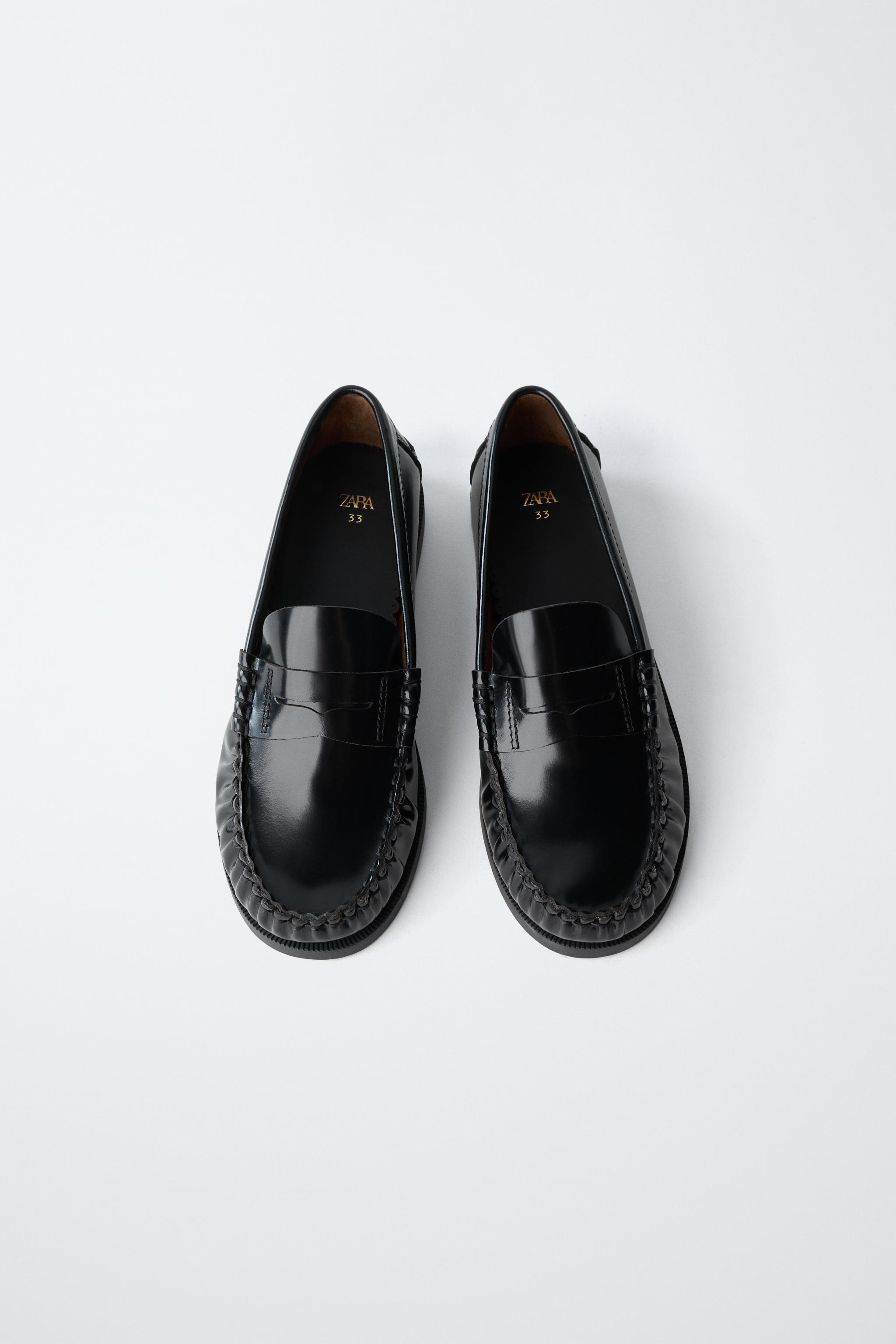 LEATHER LOAFERS