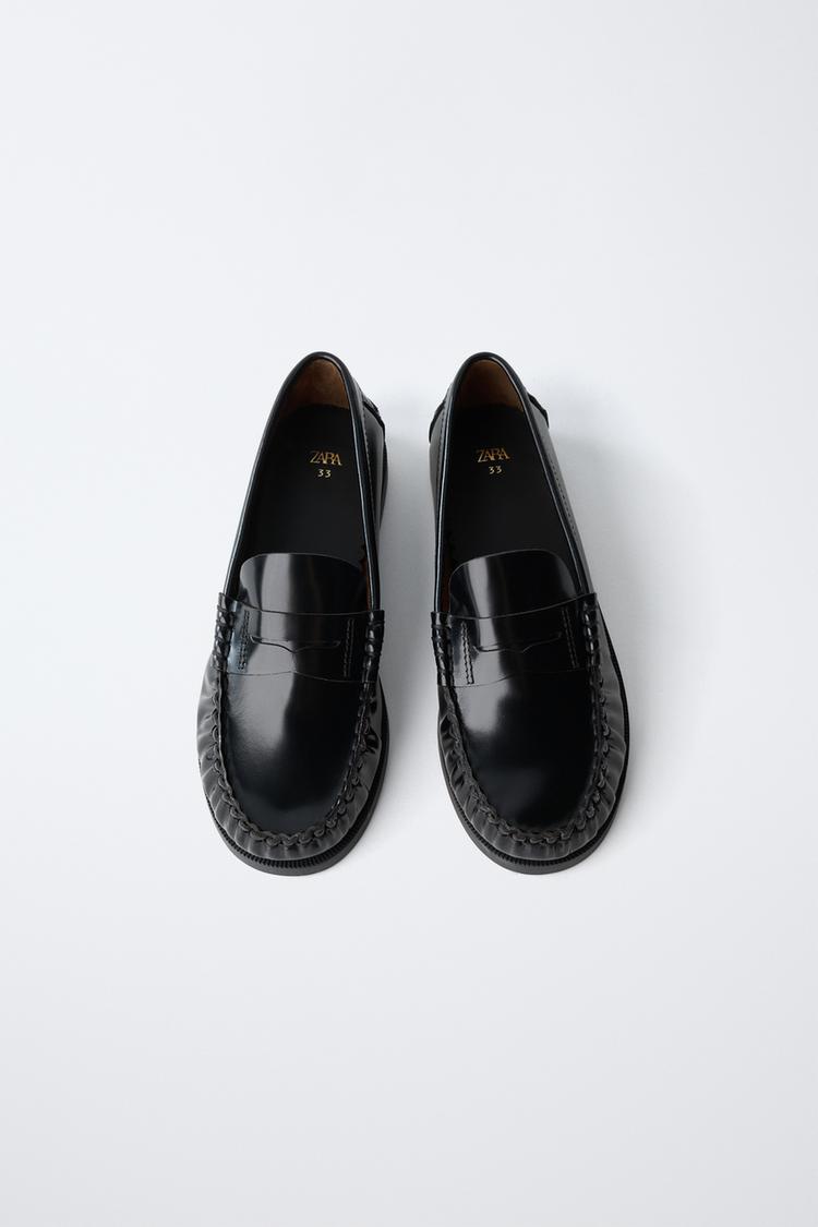 MOCASINES ESCOLARES DE PIEL 5