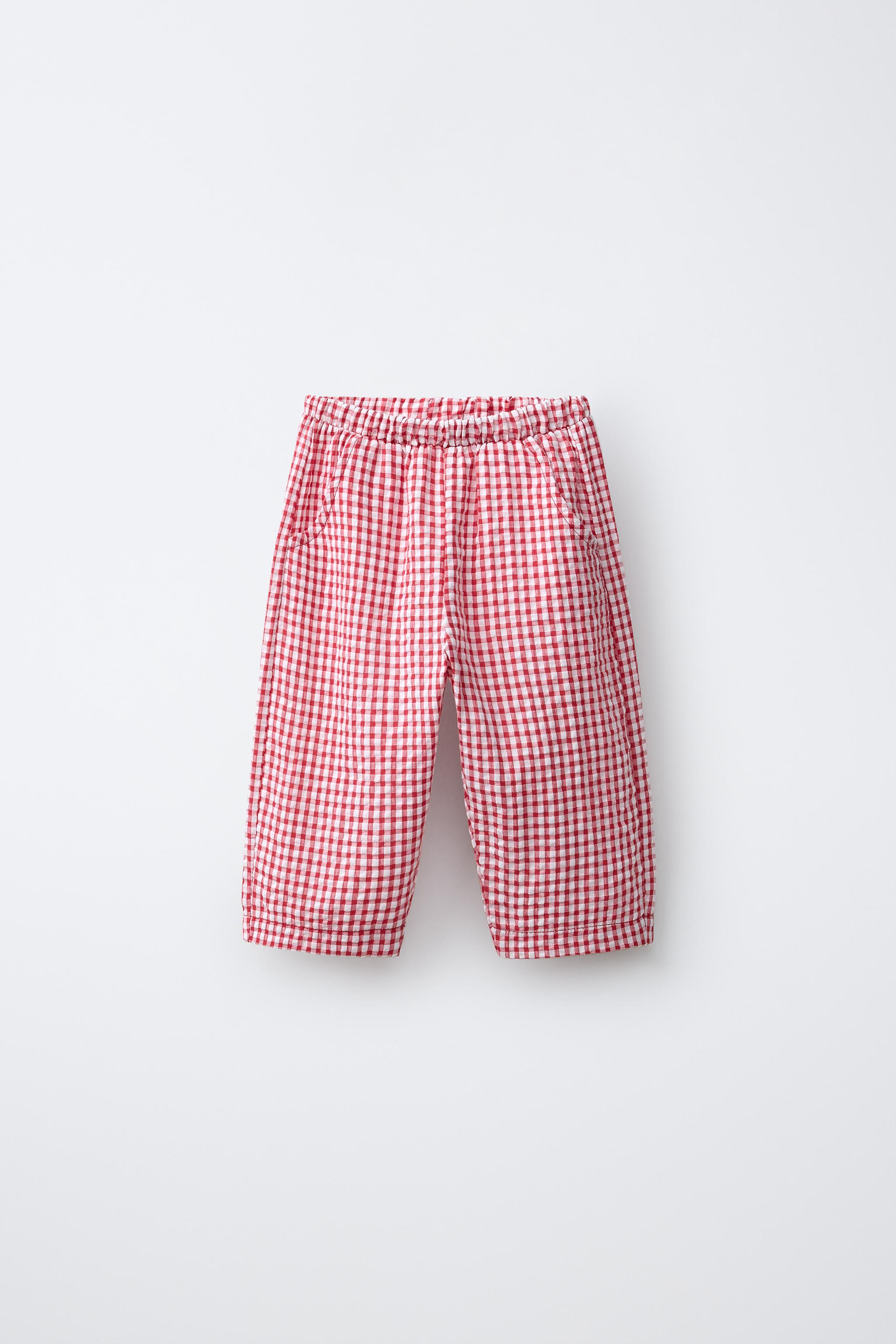 PANTALON À CARREAUX VICHY