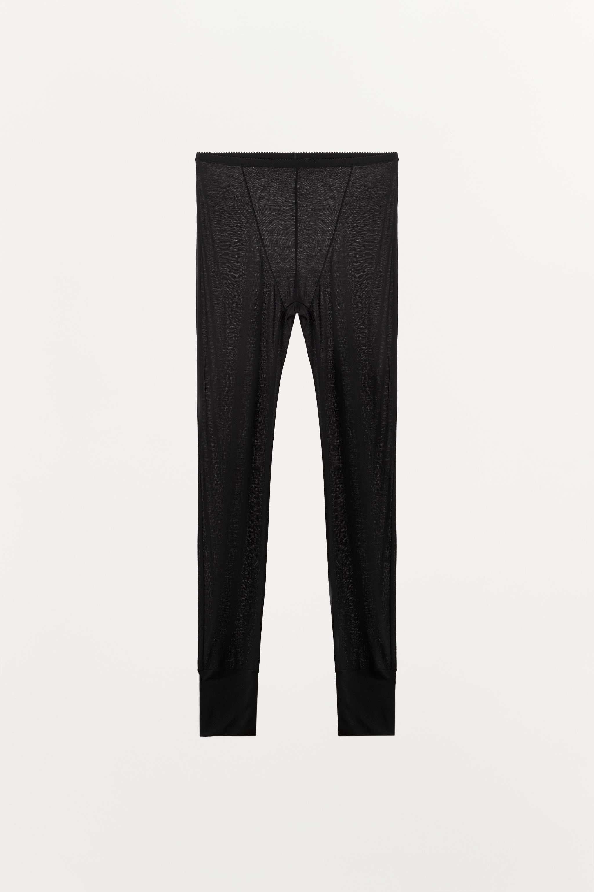 LEGGINGS UNI avec LAINE