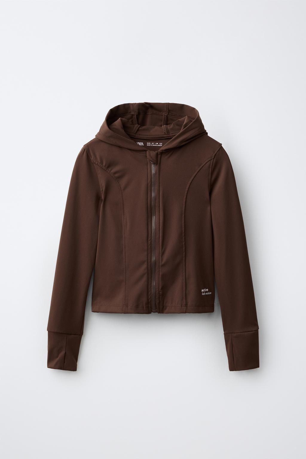 SPORTY ZIP SWEATSHIRT