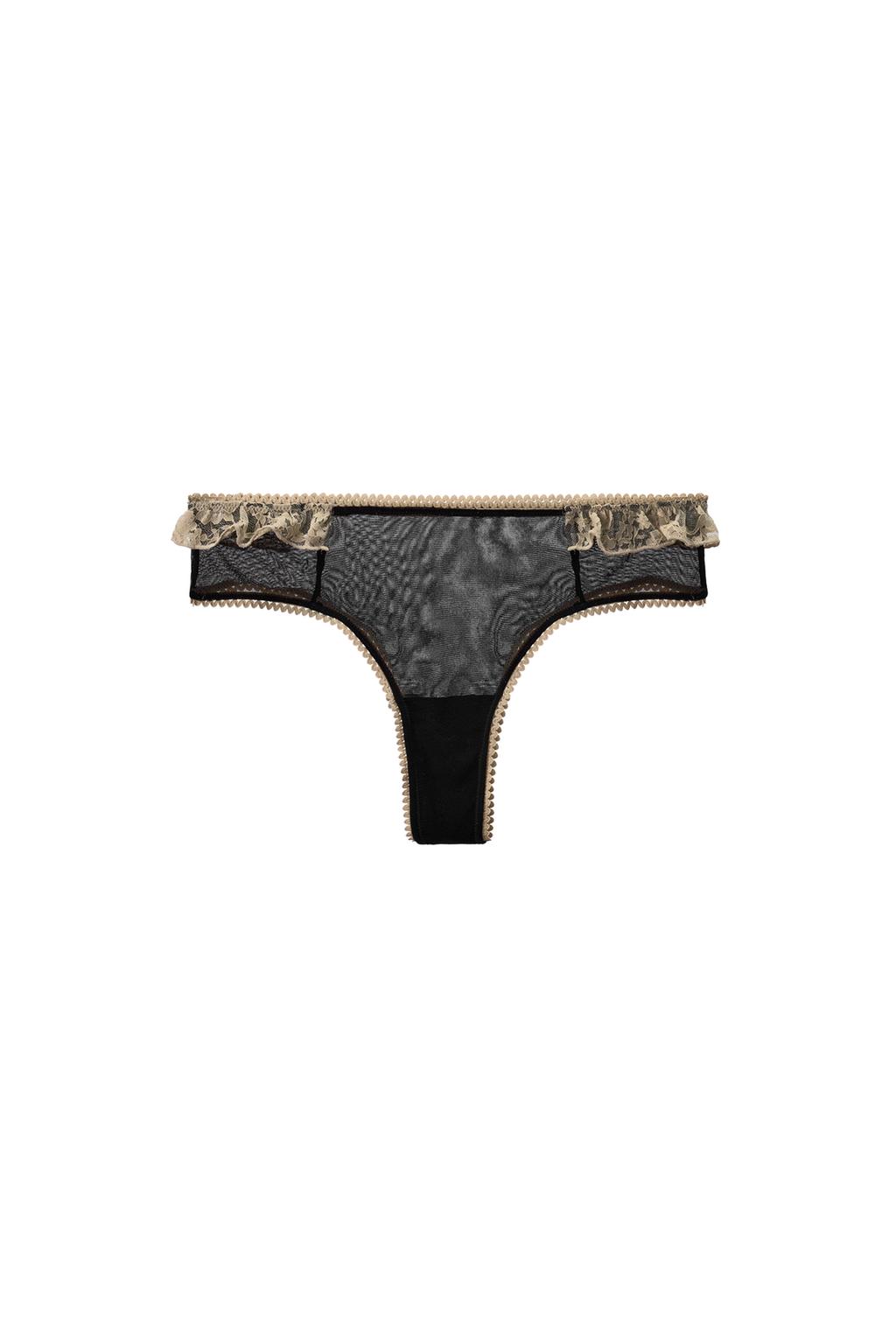 LACE MESH PANTIES - image 3