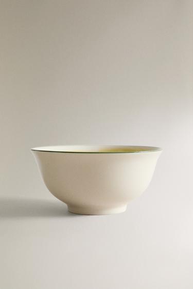 TIGELA GRÉS DESENHO GELADO - Amarelo da Zara