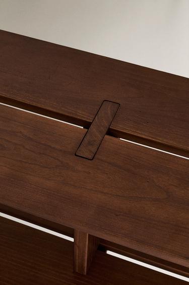 ÉTAGÈRE BOIS D'ORME TROIS TABLETTES - Marron foncé de Zara - Image 3