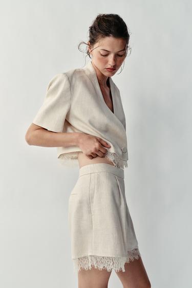BLAZER MOTZA, PARPAILADUN BEHEALDEAREKIN - Beix argia, Zara-rena