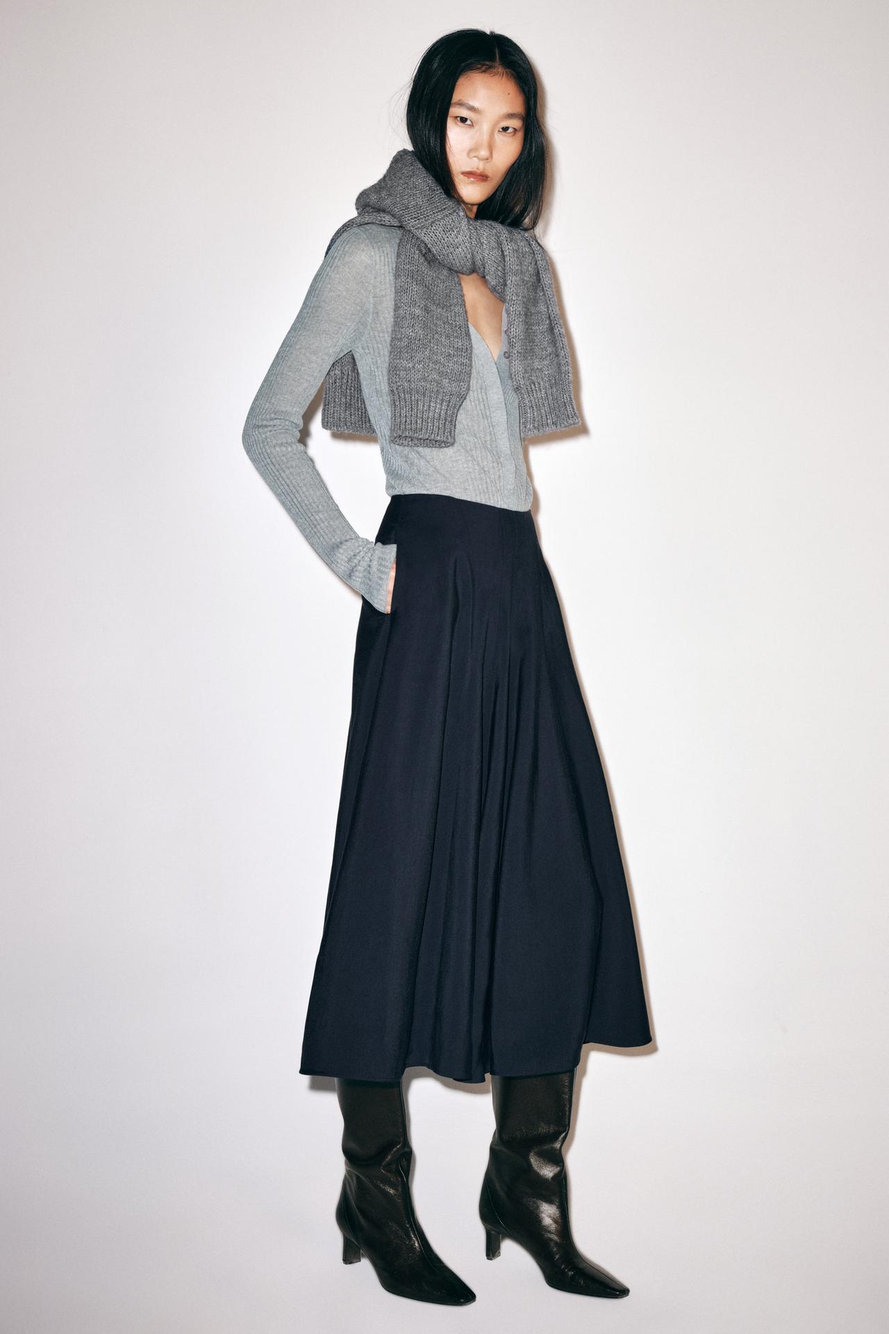 ZW COLLECTION MIDI SKIRT