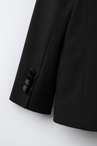 VESTE DE SMOKING - Noir de Zara - Image 3