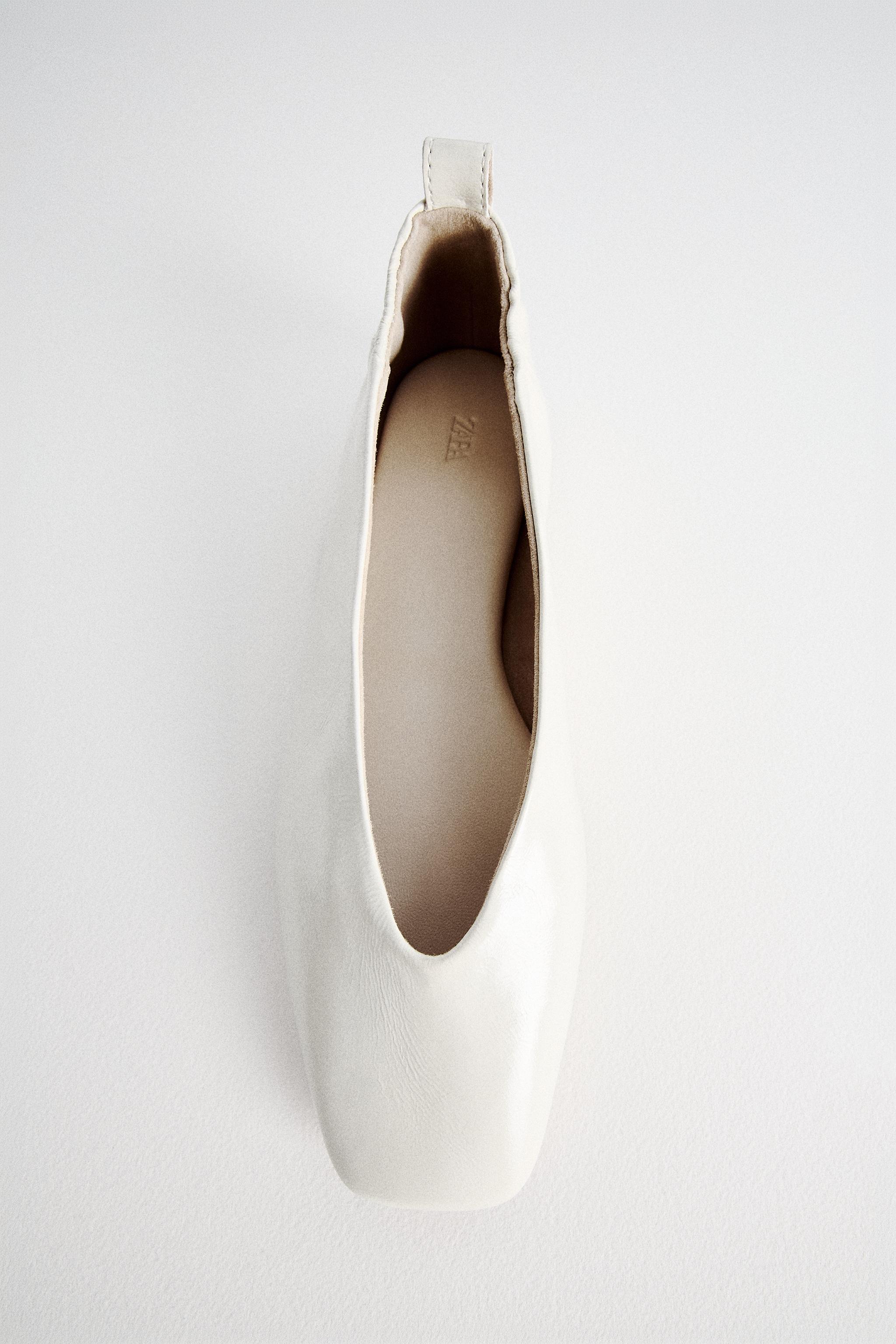 LIMITED EDITION LEATHER BALLET FLATS