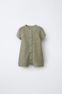 PEARL KNIT SHORT JUMPSUIT