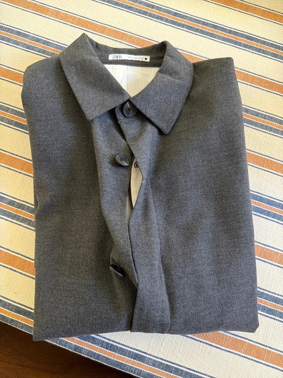 BLAZER WITH SHIRT STYLE COLLAR - Image 3